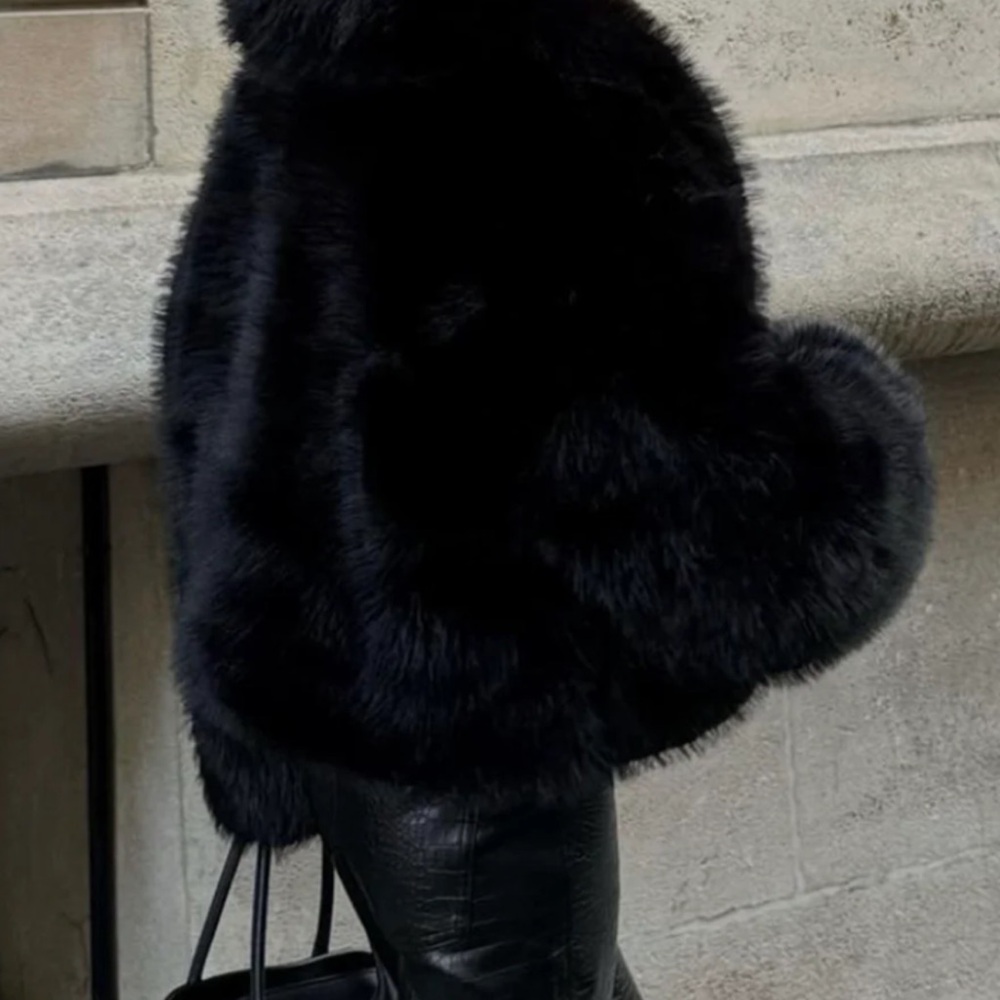 Commense solid fur jacket- NWT - Picture 2 of 3